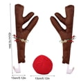 thumbnail image 2 of Juego de coches de renos de Navidad Jingle Bell Lindos regalos de Navidad de Jingle Bell de reno, 2 of 8