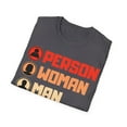 thumbnail image 4 of Funny Person Woman Man Camera TV Novelty Graphic Unisex Softstyle T-Shirt, 4 of 4