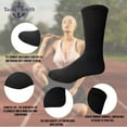 thumbnail image 4 of SOCKS'NBULK Wholesale Bulk Womens Crew Socks, Cotton Sport Athletic Socks - Size 9-11 (Black, 72), 4 of 7