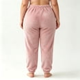 thumbnail image 3 of Vamor Winter Pajama Pants for Women Fleece Pants Thick plush Pants Lounge Pants High Waist PJ bottoms LoungeWear, 3 of 9