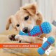 thumbnail image 3 of Food Squeaky Dog Toys, Soft Rubber Latex Dog Toys Sound Toys Dog Chew Toys Puppy Play Toys for Small Medium and Large Dogs (Blue Breadsticks) 26-27s, 3 of 5
