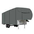 thumbnail image 2 of SEBLAFF Travel Trailer 5th Wheel RV Cover, Heavy Duty Non-Woven, Weatherproof & Sun Protection (26ft-29ft), 2 of 8