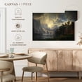 thumbnail image 5 of Elephant Stock Among The Sierra Nevada Mountains Wall Art - Horizontal Canvas Wall Art - Living Room Wall Decor - Nature Canvas - Gray And Blue Decor By Albert Bierstadt - 39" x 26", 5 of 8