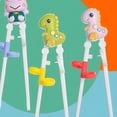 thumbnail image 2 of ACDANC 2Pairs Chopsticks for Kids,Finger Ring Chopstick Helper,Abs Chopsticks,Color Mixing1, 2 of 4
