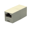 thumbnail image 1 of Cople Modular en Línea RJ-45 (H-H), UTP. Intellinet 504225, 1 of 2