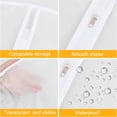 thumbnail image 3 of Protector de Ropa Colgante Transparente, Fundas de Ropa Cubre Polvo, Fundas Ropa Anti-Polvo y Transpirable, Bolsa de Ropa Colgante con Cremallera para Abrigos, Trajes, Vestidos, 3 of 4