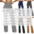 thumbnail image 3 of Women's High Waisted Flare Pants Slim Fit Bell Bottom Dress Pants Flattering Elegant Work Office Business Casual Trousers Stretchy Yoga Slacks Long Bottoms, 3 of 6