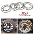 thumbnail image 2 of 4Pcs Aluminum Wheel Spacers Shims Plate Auto Wheel Spacers Stud for 4X100 4X114.3 5X100 5X108 5X114., 2 of 5