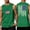 Green, variant on LNZGNM Mens Workout Tank Tops Plus Size USA Flag Sleeveless Shirts Muscle Graphic Patriotic Tank Tops Athletic Gym Tee Tops,Blue 4XL