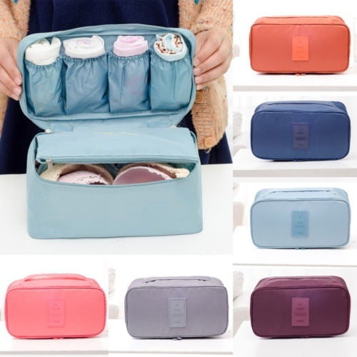 Women Clothing Bra Underwear Socks Cosmetic Packing Cube Storage Bag Travel  Luggage Organizer Travel Bags Organizer Insert Bag 