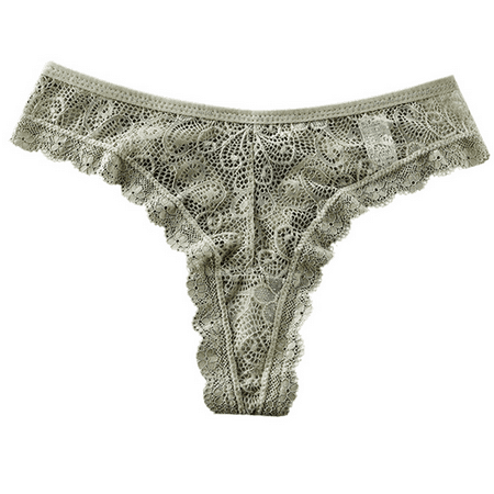 Fulorrnie Underwear for Women Comfort Thong Breathable Seamless Panties Elastic Waist Ventilated Stretchable Panty  Green  M
