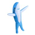 thumbnail image 4 of Ropa inflable de tiburón azul para Halloween Ropa de actuación con muñeco de dibujos animados divertidos para Halloween, 4 of 6