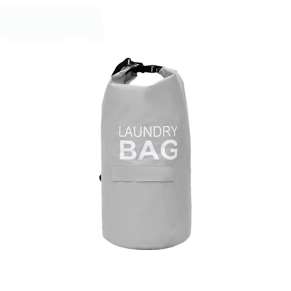 70L Waterproof Laundry Bag Backpack,Heavy Duty Laundry Bag with Strap