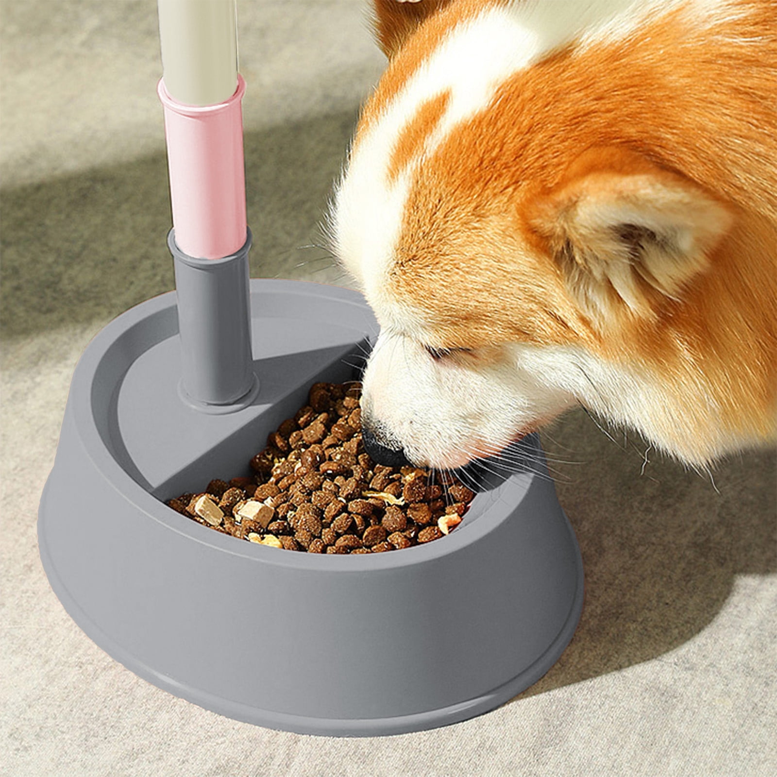 Pet Water Geyser Dispenser Bowl • Automatic No-Spill Lick Ball Drinking Fountain • Space-Saving Integrated Design • Hygienic Closed System for All-Day Use