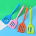 thumbnail image 4 of Dream Lifestyle Silicone Slotted Spatula, Non-stick Thin Slotted Spatula Heat Resistant Kitchen Silicone Turners for Cooking Flipping Eggs Burgers Crepes Pancakes Fish and More, 4 of 8
