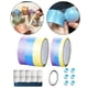 thumbnail image 5 of 6 piezas de cinta de bola adhesiva, cinta de bola de colores para manualidades, juguetes sensoriales educativos transparentes para adultos, niños, azul violeta amarillo, 5 of 8