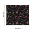 thumbnail image 3 of Sikiie Heart and Stars tapestry wall hanging home decor for bedrooms, living rooms, dorms 60x51in, 3 of 6