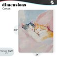 thumbnail image 4 of Stupell Industries Shabby Chic Sleeping Kittens Embrace Canvas Art, 24 x 30, by The Prints Vibe, 4 of 8