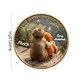 thumbnail image 3 of Japanese Monkey Commemorative Three Metal Collectible Japanese Spirit Monkey Motif Choice, 3 of 7