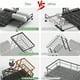 thumbnail image 5 of 2 Niveles Escurridor de Trastes sobre Fregadero, Sistema de Drenaje Automático, Escalable escurridor de Platos(30.5-57.5cm W) X(42-54cm D) con Portavasos, Escurridor de Trastes Acero Inoxidable, 5 of 9