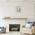 thumbnail image 3 of Stupell Industries Geometric Classical Statue Abstract Painting White Framed Art Print Wall Art, 16 x 20, 3 of 9