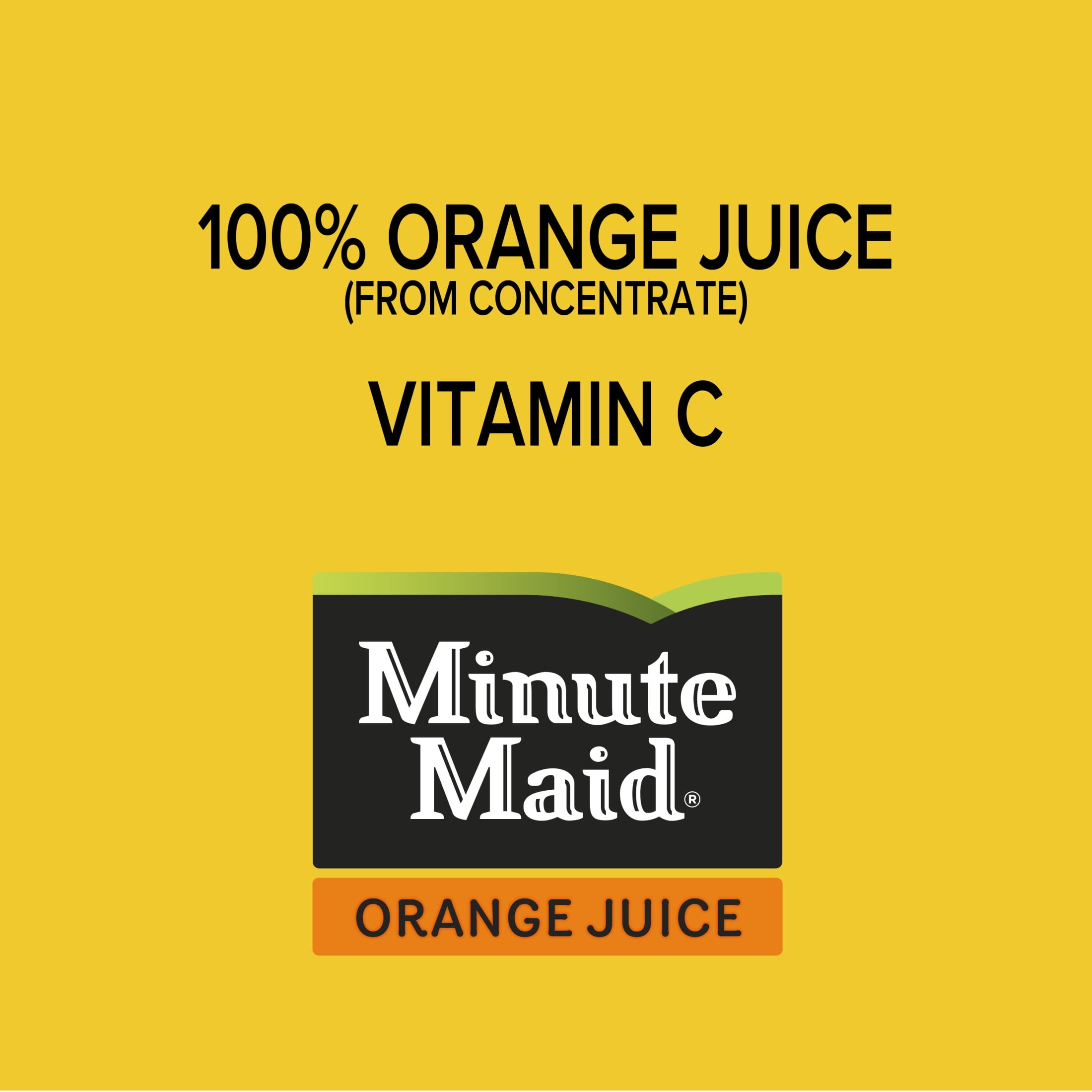 Minute Maid Orange Juice Bottles, 10 fl oz, 6 Pack