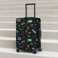 thumbnail image 6 of Fuzoiu Gamepads Print Suitcase Cover,Washable Luggage Covers for Suitcase,Elastic Luggage Protector Cover,Scratch Resistant Travel Suitcase Covers-Large, 6 of 7