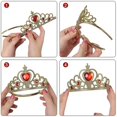 thumbnail image 3 of Accesorios para vestir princesas: Cosplay, corona, cetro, carnaval, fiesta de cumpleaños, fiesta de Halloween., 3 of 4