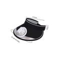 thumbnail image 3 of Women's Cooling Fan Hat with USB Rechargeable Fan & UPF Sun Protection for Summer Outdoor Activities, 3 of 9