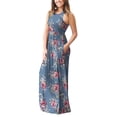 thumbnail image 3 of HAOMEILI Women's Summer Sleeveless Loose Maxi Dress Casual Long Dress with Pockets 2025 New, 3 of 6