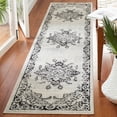 thumbnail image 2 of SAFAVIEH Tulum Izabelle Traditional Runner, 2' x 9', Ivory/Black, 2 of 8
