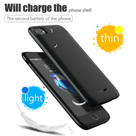 Maraso 7500mAh External Battery Case Power Bank Charger Cover For iPhone 8 7 6 6S