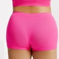 thumbnail image 4 of Women's Camisoles & Tanks Womens Boyshorts Underwear Seamless Full Coverage Soft Stretch Boxer Shorts For Women,Pink Women's Panties 4XL, 4 of 6
