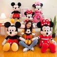 thumbnail image 5 of 40-100cm Stuffed Mickey&Minnie Mouse Plush Toy Soft Goofy Pluto Donald Duck Mickey Minnie Dolls Birthday Wedding Gifts for Kids, 5 of 5