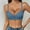 Blue, variant on Women's Spaghetti Strap Bras Push Up Bra Thin Straps Padded Support Underwear Sleeping Bras Comfort Underwire Brassier Bra Breathable Lightly Lined Supportive Bra adjustable strap Red 75C