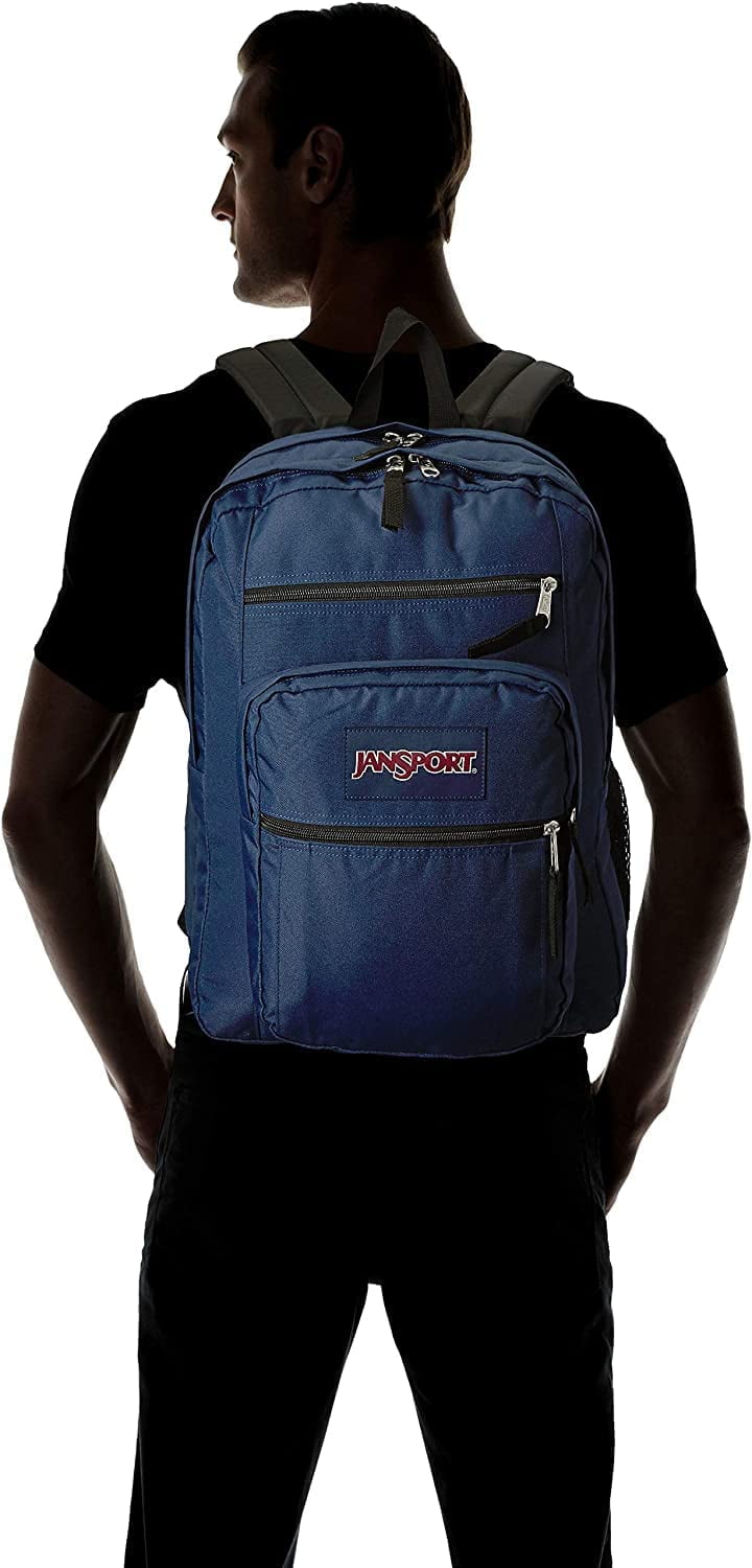 JanSport Laptop Backpack, Black - Computer Bag with 2 Compartments,  Ergonomic Shoulder Straps, 15” Laptop Sleeve, Haul Handle - Book Rucksack