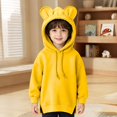 thumbnail image 2 of Generic Baby Toddler Boys Girls Fleece Hooded Sweatshirt Oversized Casual Cute Fashion Ears Hoodies Theme Party Warm Pullover Clothes, 2 of 7