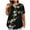 Black, variant on Womens T Shirts Casual Athletic Tops Women Xl Womens Tops Dressy Casual Plus Size Shirts for Women Dry Fit Work