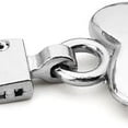 thumbnail image 3 of QZS Zipper Pull Replacement,5Pcs Detachable Heart Shaped Zipper Pulls Replacement for Coat,Universal Slider Decor for Jeans Luggage Dresses(Silver), 3 of 6