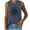 C-Navy500, variant on Summer Floral Graphic Tee Women Sleeveless Crew Neck Comfortable Tank Top Loose Fit Basic Beach T Shirts Comfortable Tops