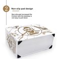 thumbnail image 3 of letairis Barber Storage Box Compartments Hairbrush Comb Scissors Display Rack Styling Organizer Dresser Table Cosmetic Professional Black, 3 of 5