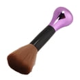 thumbnail image 3 of Salón Profesional Estilista Peluquero Cuello Cara Pelo Roto Plumero Cepillo Herramienta De Corte De Pelo Cepillo De Limpieza Para Salón Uso En El Hogar Plata Negro Rosa Rojo, 3 of 7
