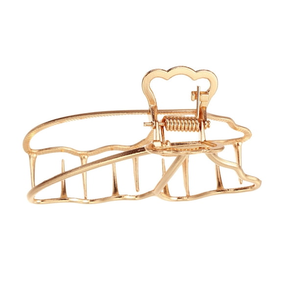 Vocoste Butterfly Metal Hair Clips Hair Claws for Women Large Hair Clamps Gold Tone
