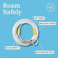 thumbnail image 5 of Vibrant Life Reflective Vinyl-Covered Tie-Out Cable for Dogs, XL, 40', 5 of 8