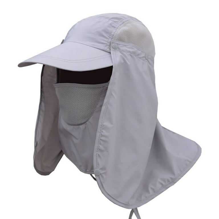 Hot selling]Sun Cap Fishing Hat Wide Brim UV Sun Protection Safari Cap  w/Neck and Face Flap for Women & Men 