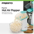 thumbnail image 2 of Open Box Presto PopLite Hot Air Popper Popcorn Maker for Home Kitchen, 18 Cups, 2 of 8