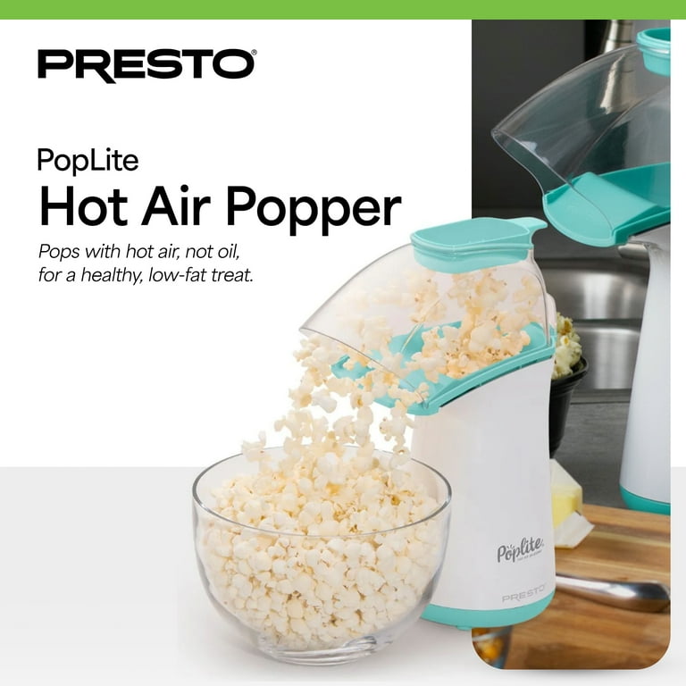 Presto 04869 PopLite Hot Air Popper Popcorn Maker for Home Kitchen