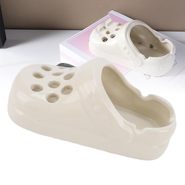 Cenicero De Zapatos, Cenicero De Escritorio Decorativo Divertido Y De Cerámica Para Oficina, Escritorio, Sala De Estar