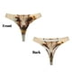 thumbnail image 3 of Balery Bucket Flower Cow Tangas de Algodón para Mujer con Estampado – Ropa Interior Sexy, Transpirable, G-string-Large, 3 of 6