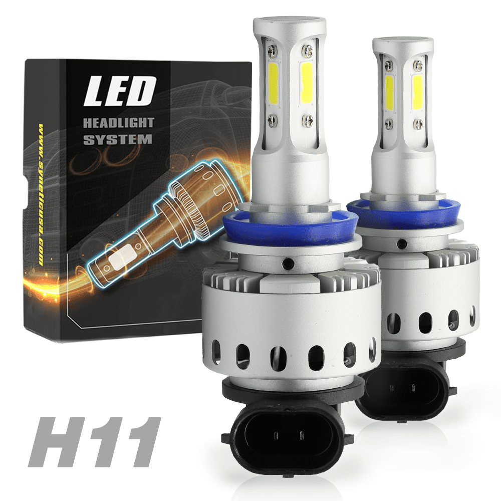 All in One H11 388W 38800LM CREE LED Headlight Kit Light Bulbs 6000K White
